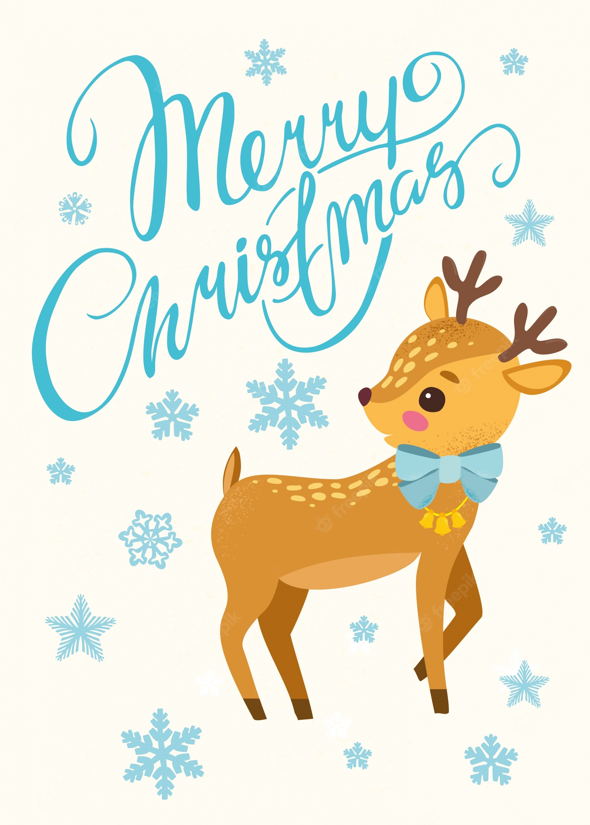 Christmas Reindeer Phone Wallpapers