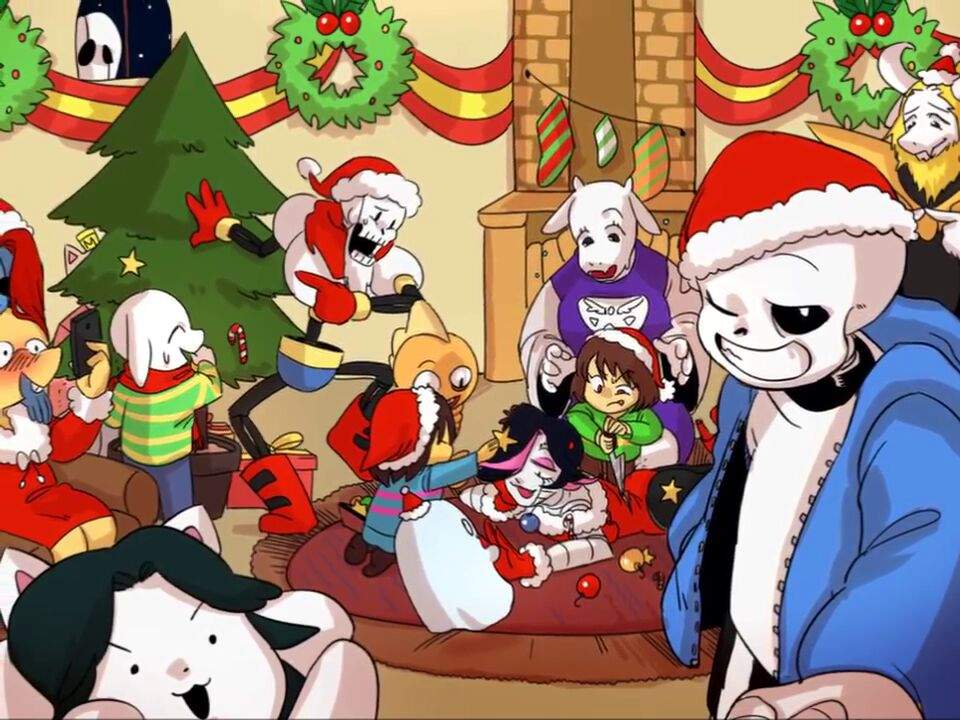 Christmas Sans Wallpapers