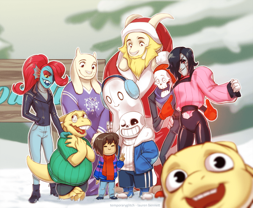 Christmas Sans Wallpapers