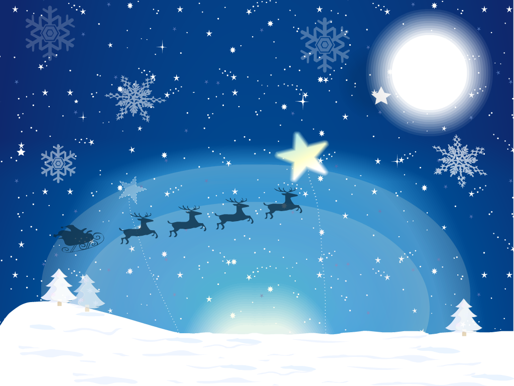 Christmas Sky Wallpapers