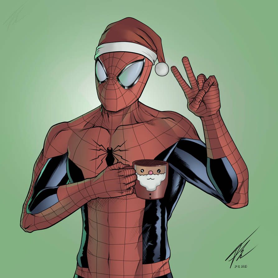 Christmas Spider Man Wallpapers