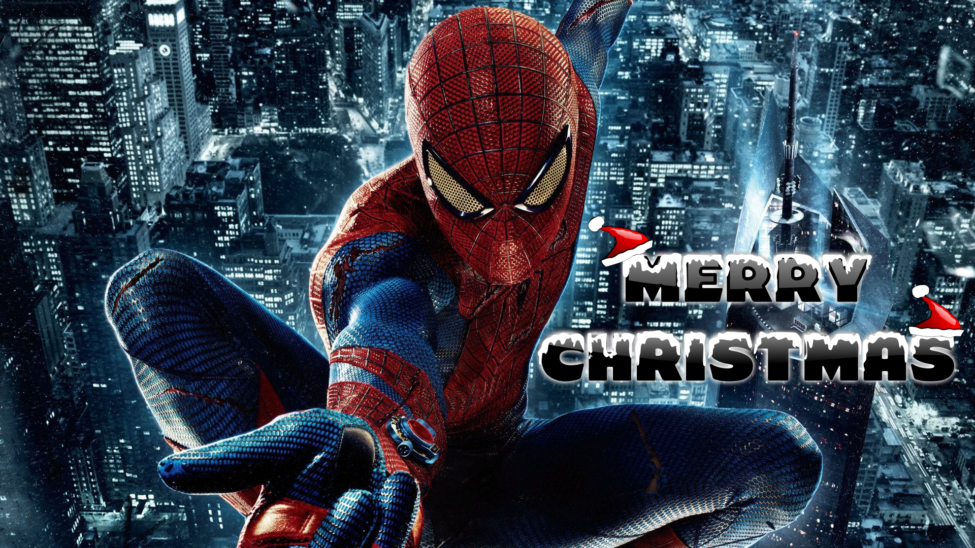 Christmas Spider Man Wallpapers