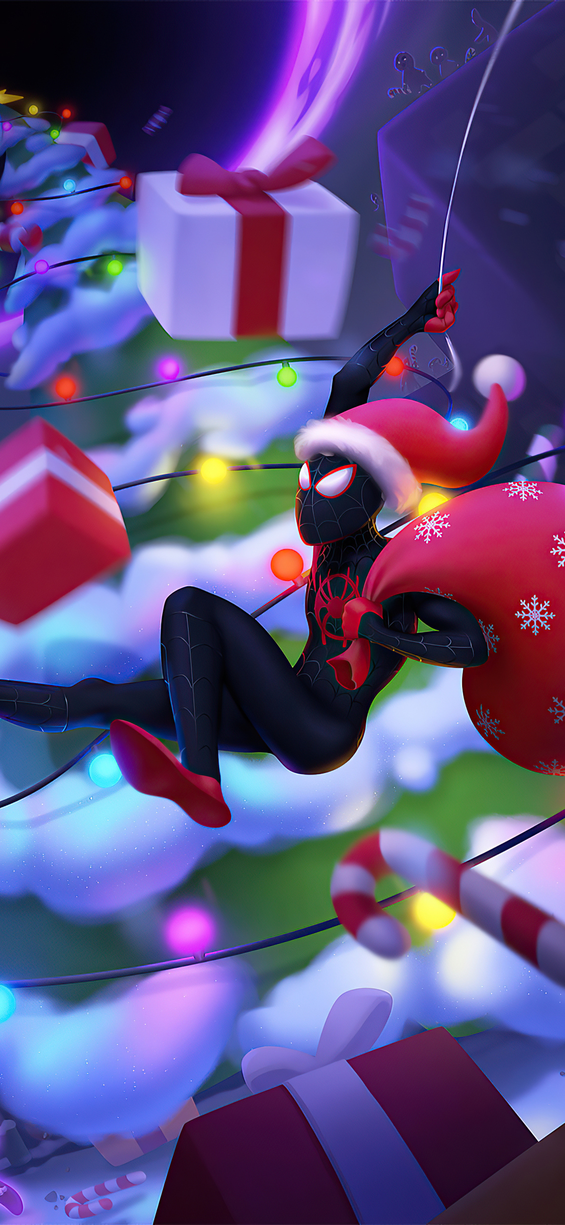 Christmas Spider Man Wallpapers