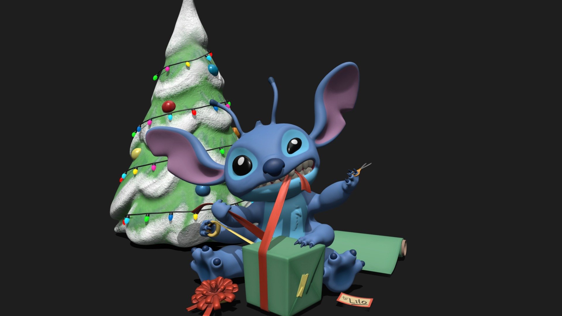 Christmas Stitch Wallpapers