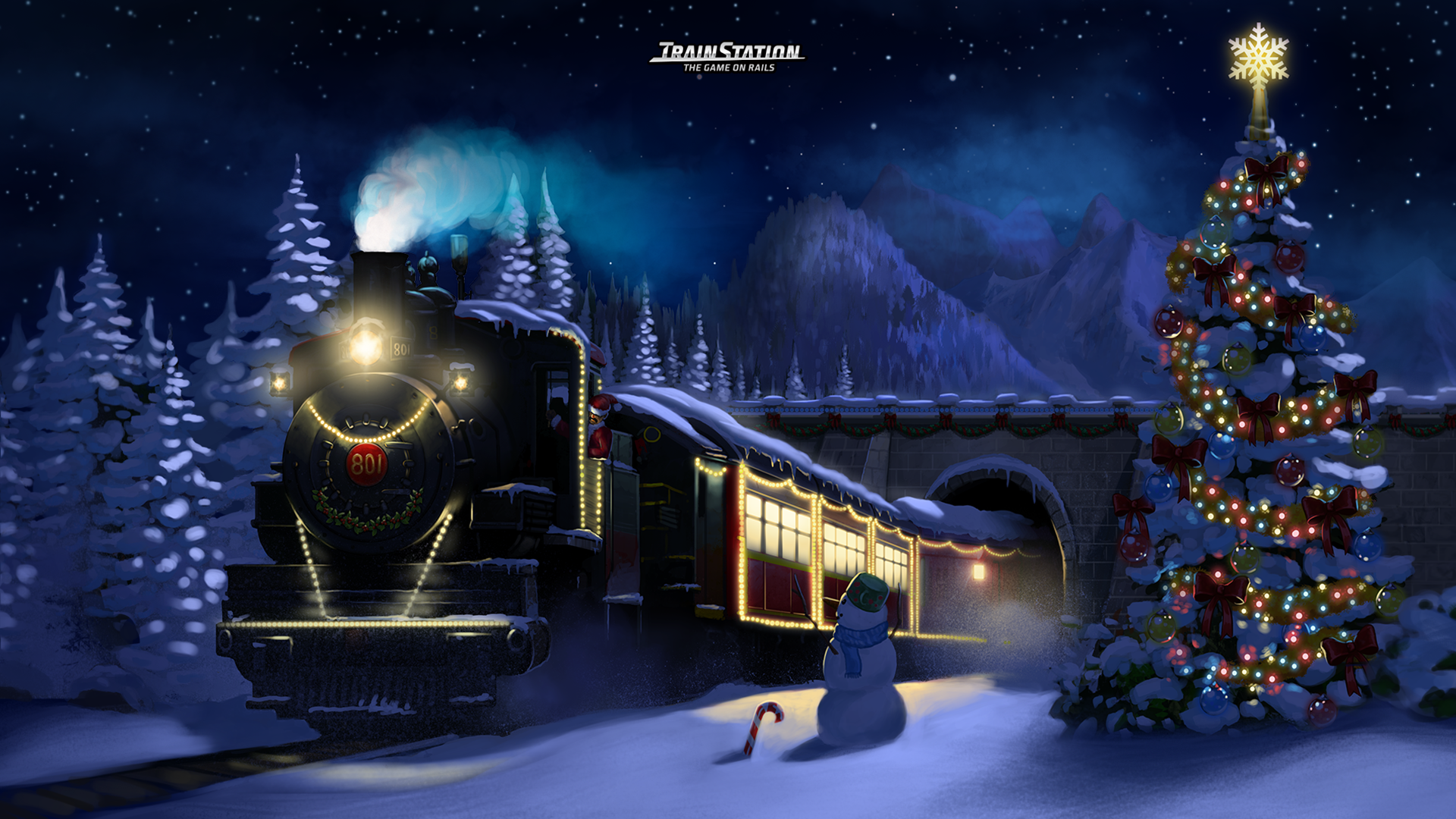 Christmas Train Wallpapers