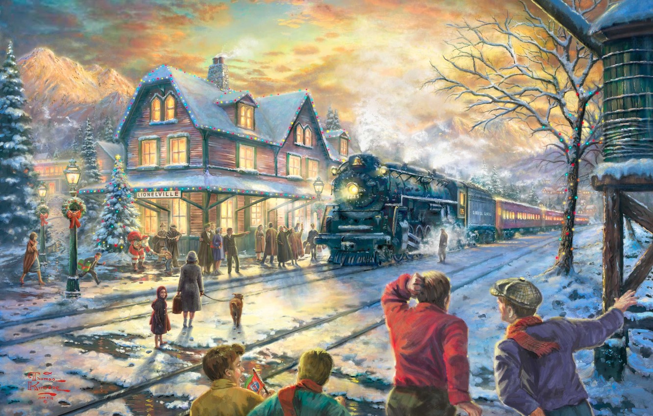 Christmas Train Wallpapers