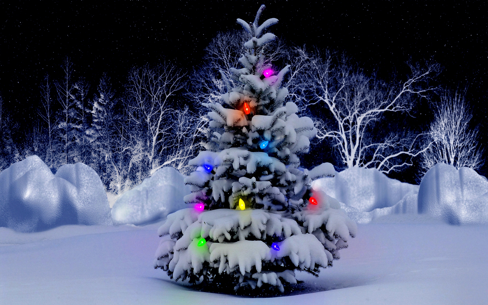 Christmas Tree Desktop Wallpapers