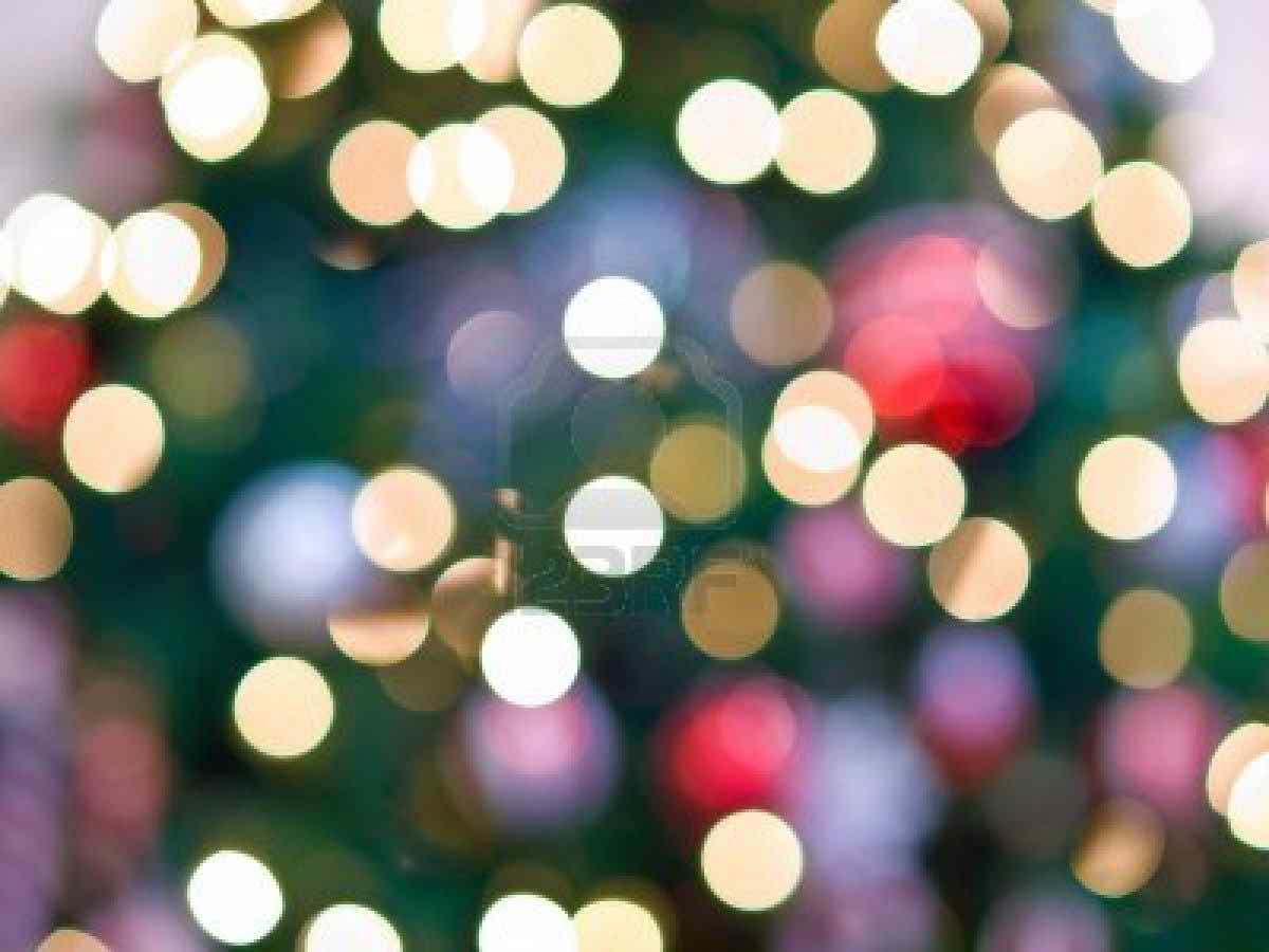 Christmas Tree Lights Backgrounds