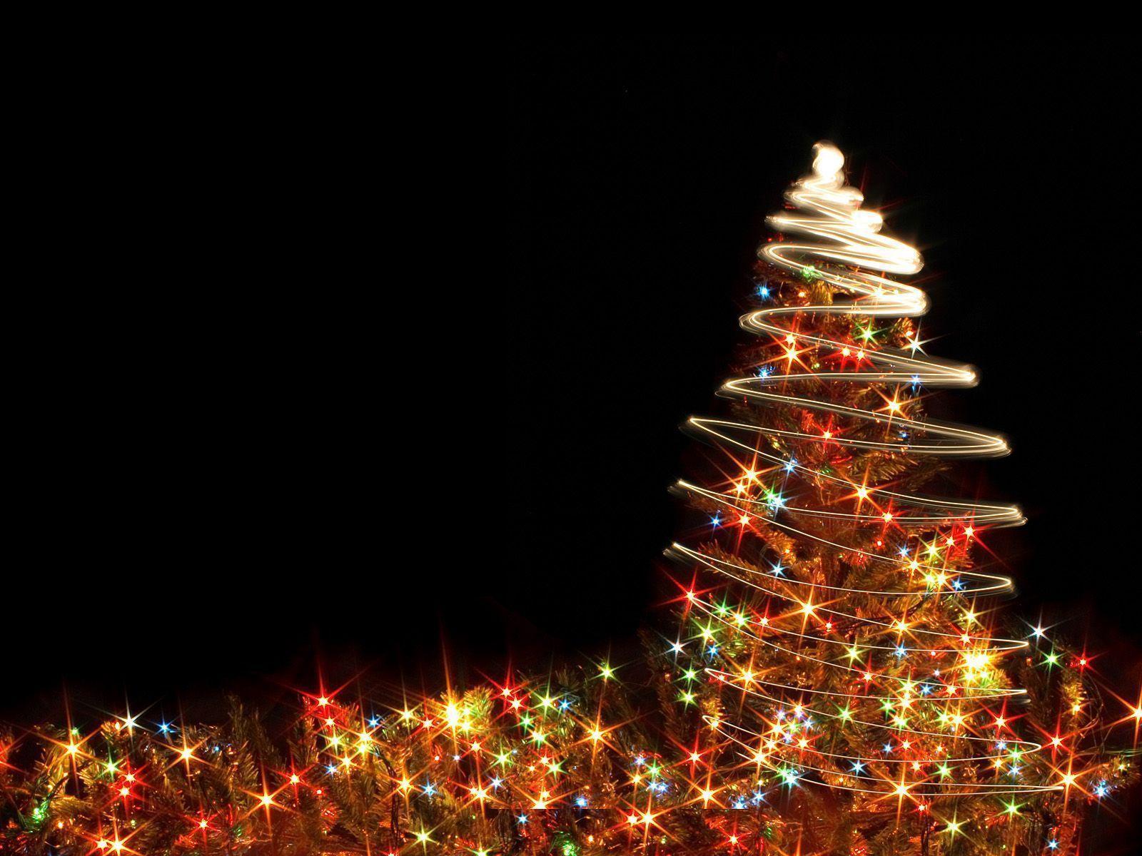 Christmas Tree Lights Backgrounds