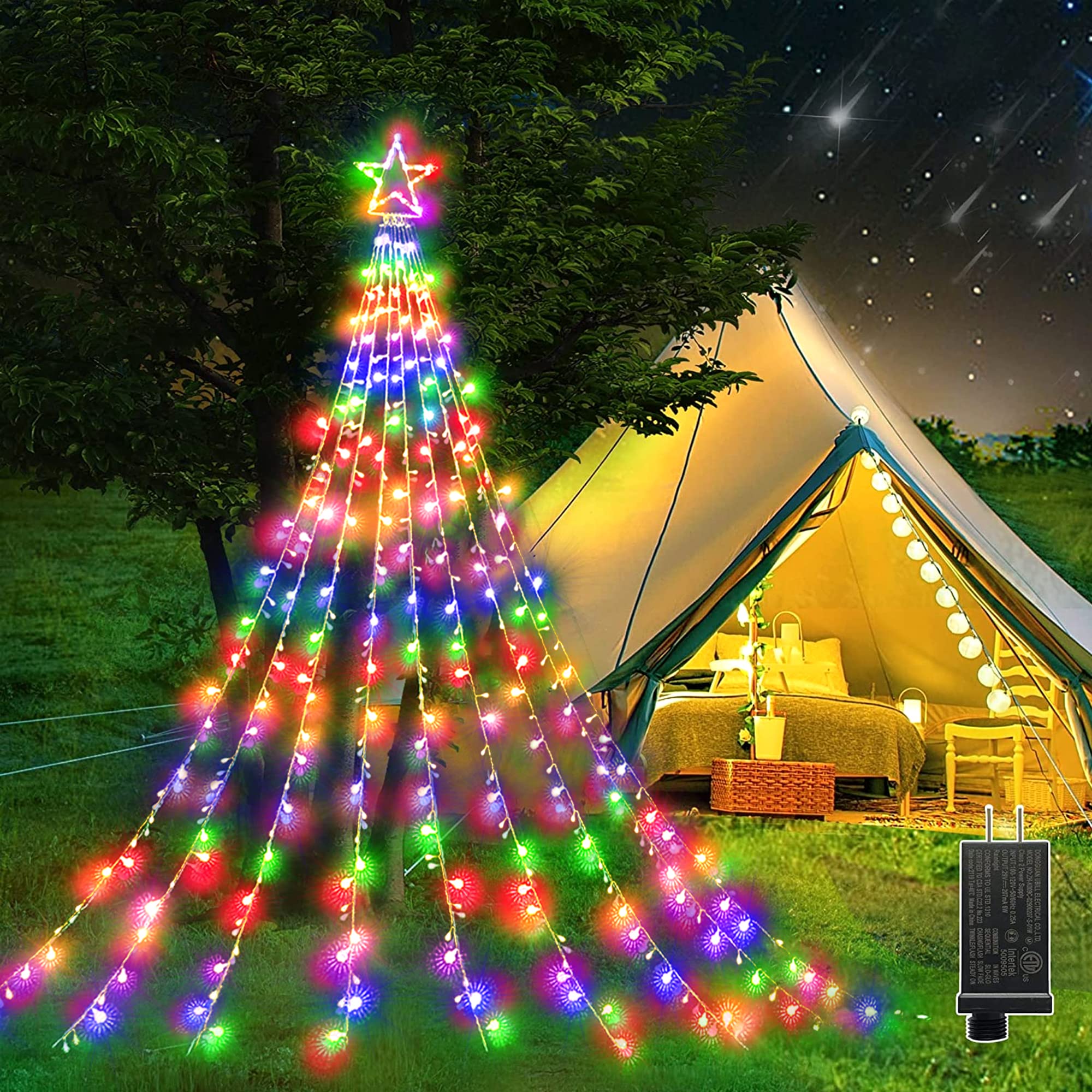 Christmas Tree Lights Backgrounds