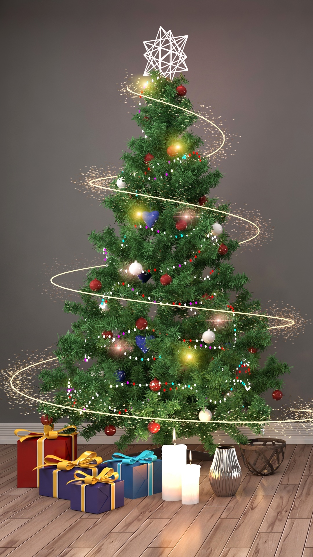 Christmas Tree Phone Wallpapers