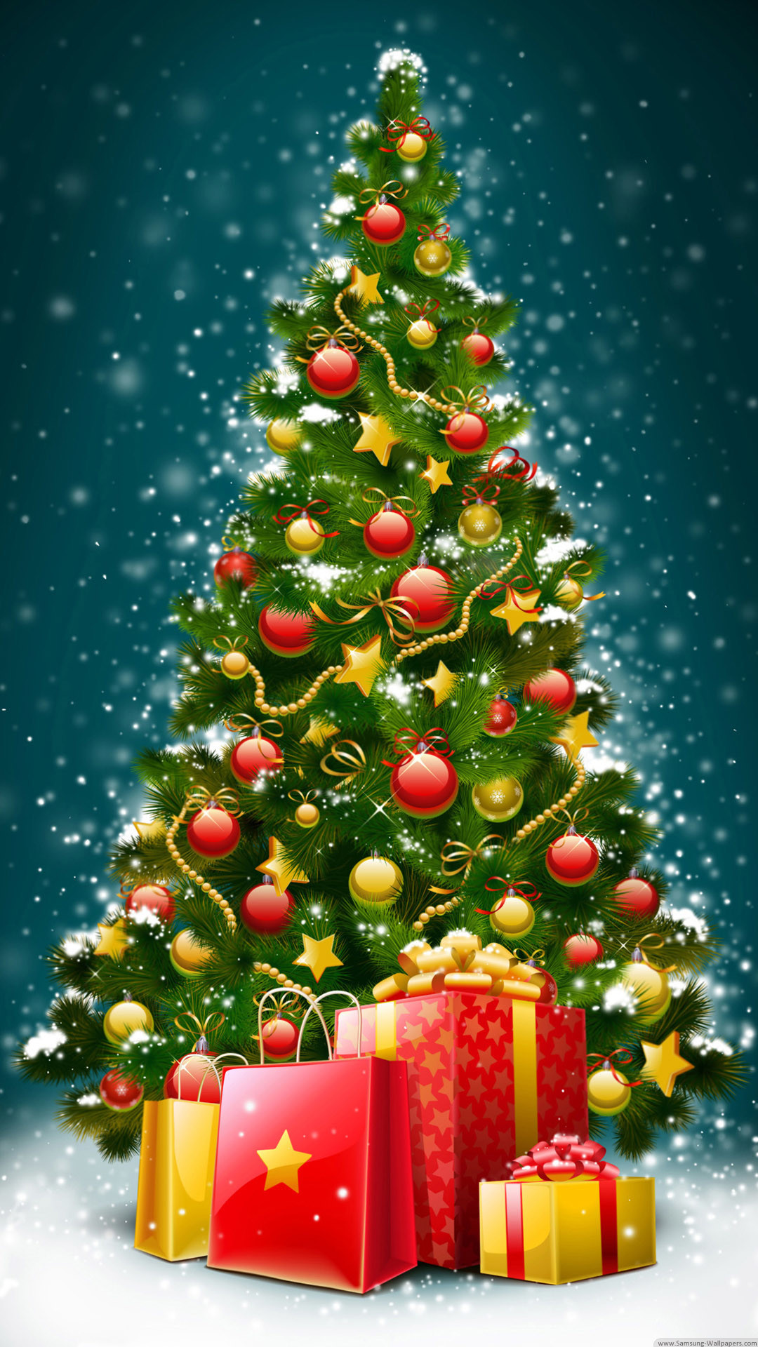 Christmas Tree Phone Wallpapers