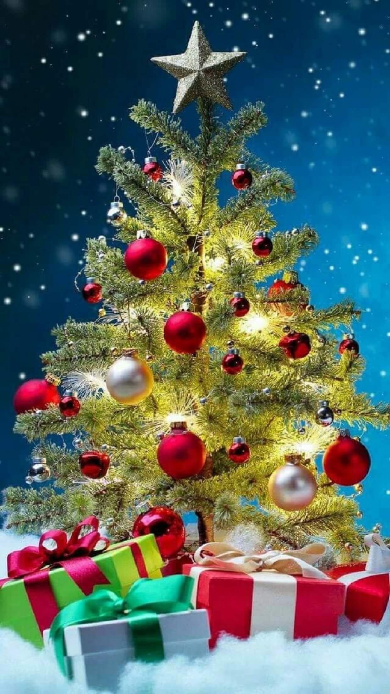 Christmas Tree Phone Wallpapers