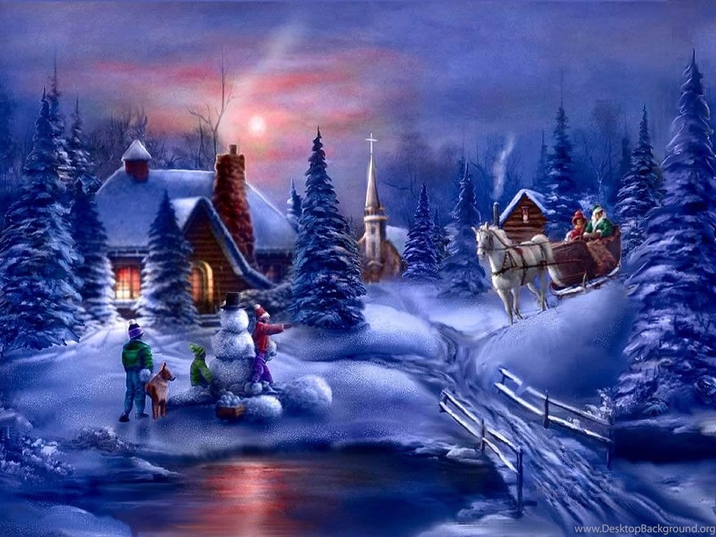 Christmas Village Wallpapers