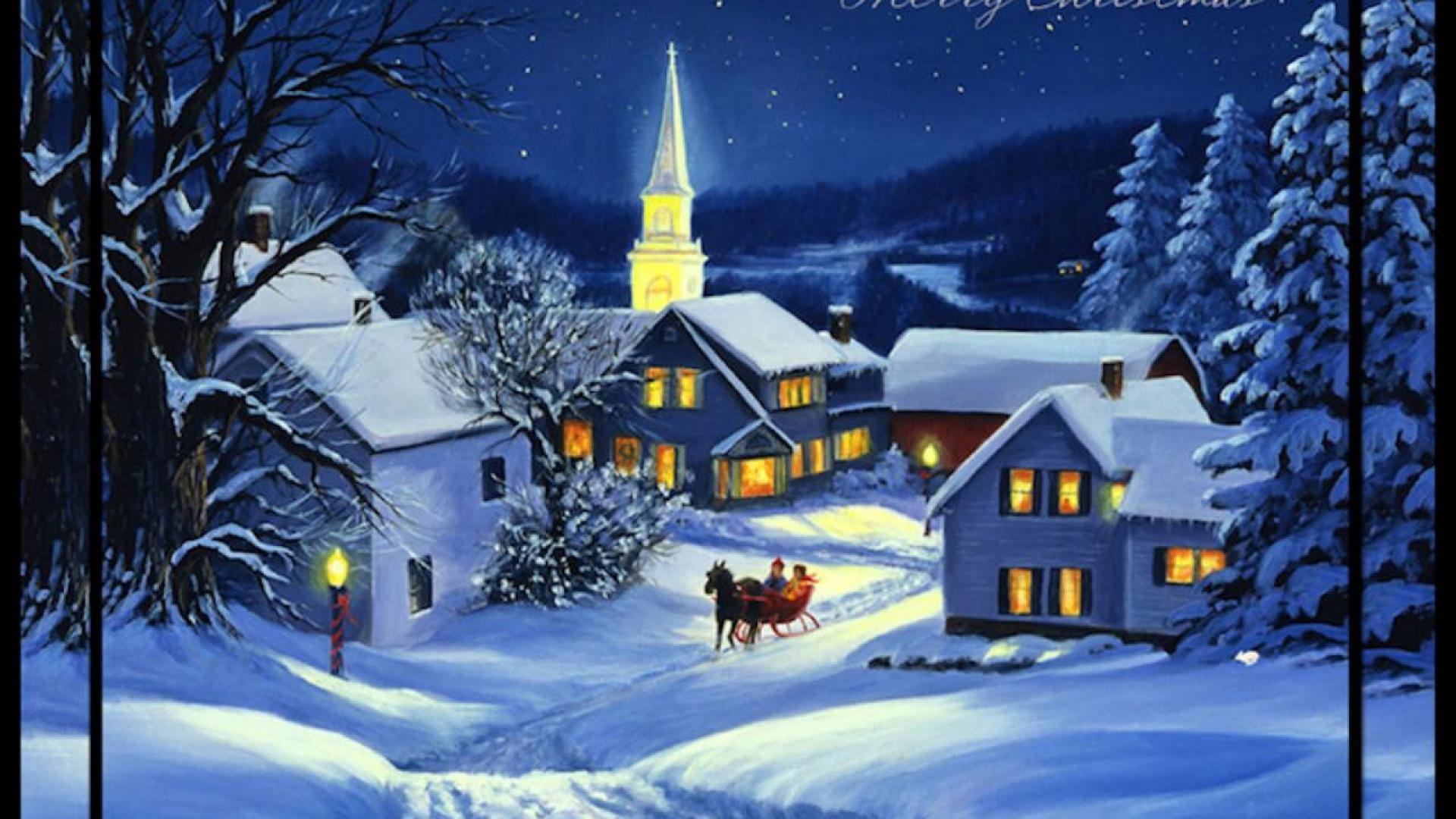 Christmas Village Wallpapers