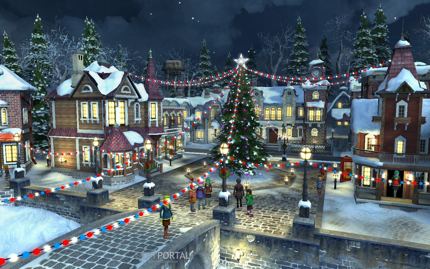 Christmas Village Wallpapers