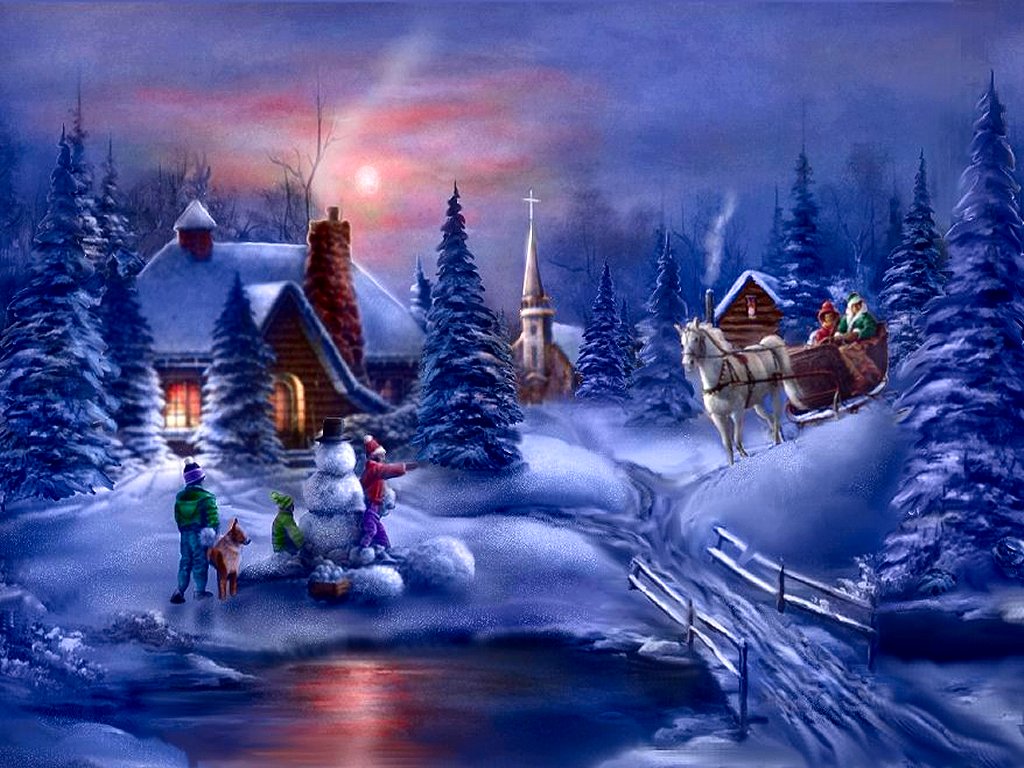 Christmas Windows Wallpapers