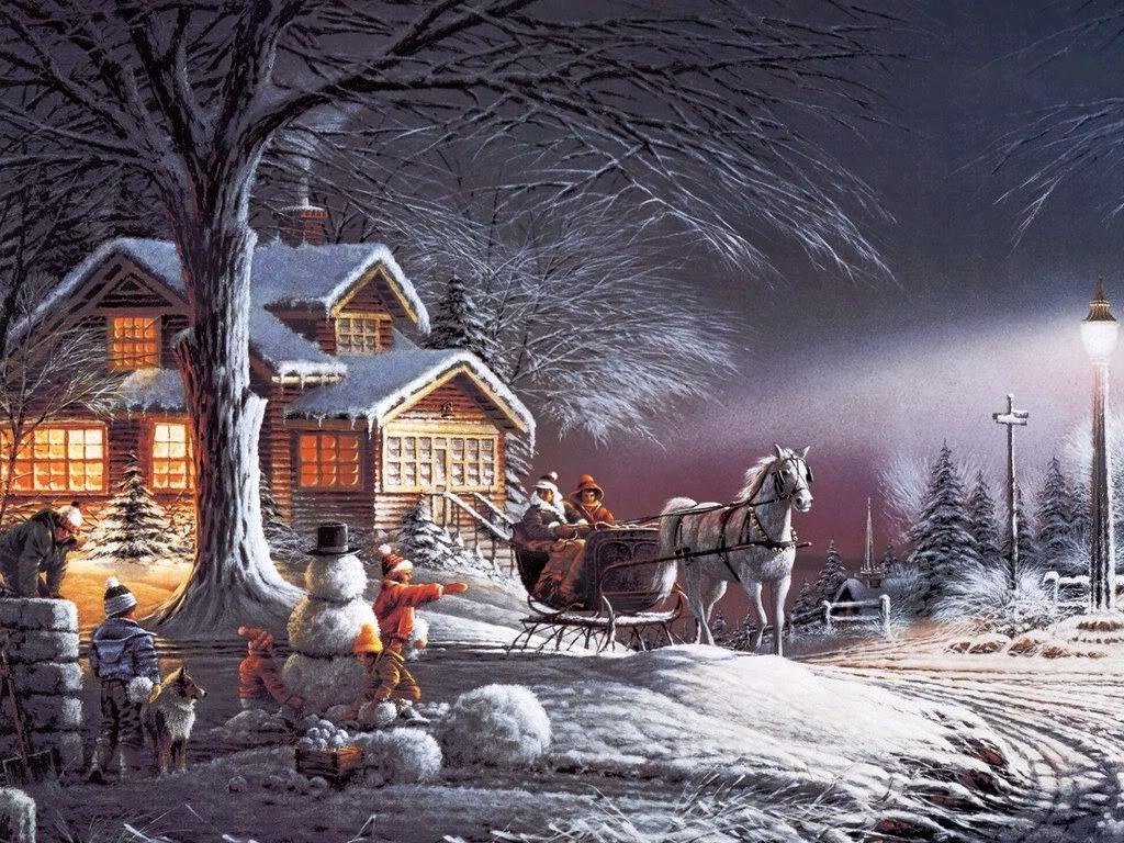 Christmas Winter Wonderland Wallpapers