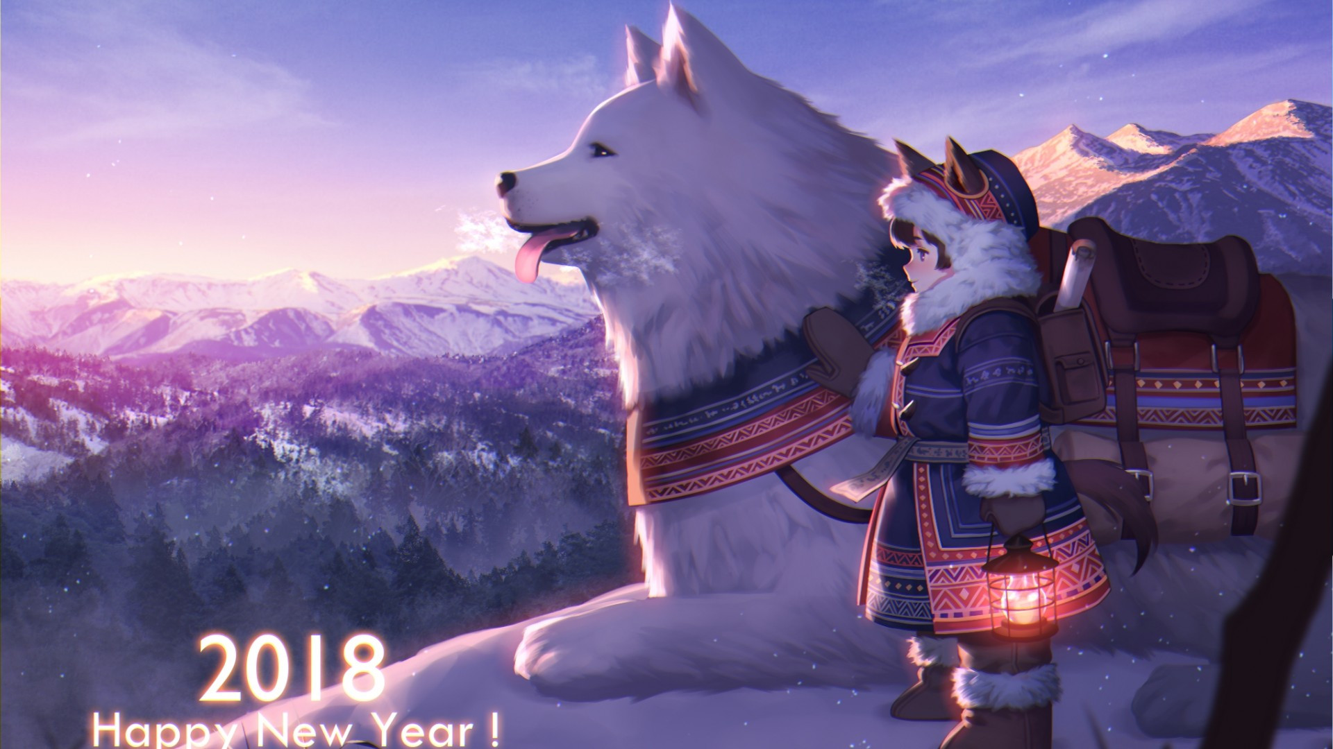 Christmas Wolf Wallpapers