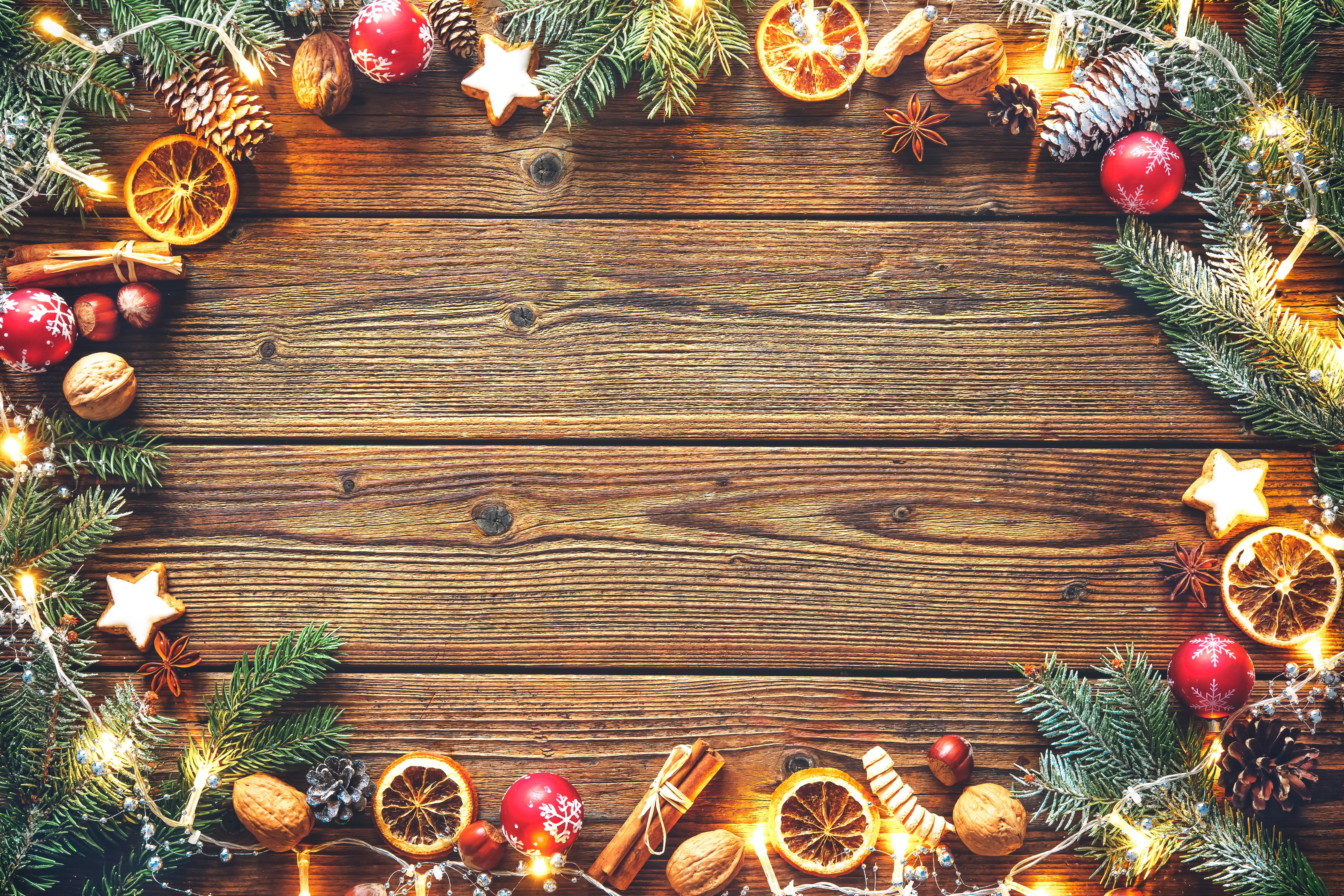 Christmas Wood Wallpapers