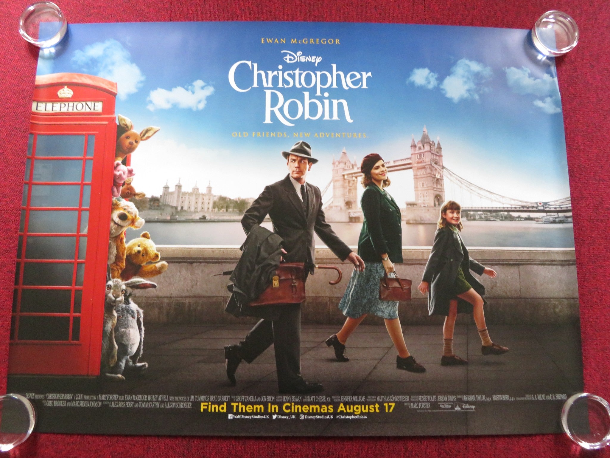 Christopher Robin 2018 Movie Poster Wallpapers