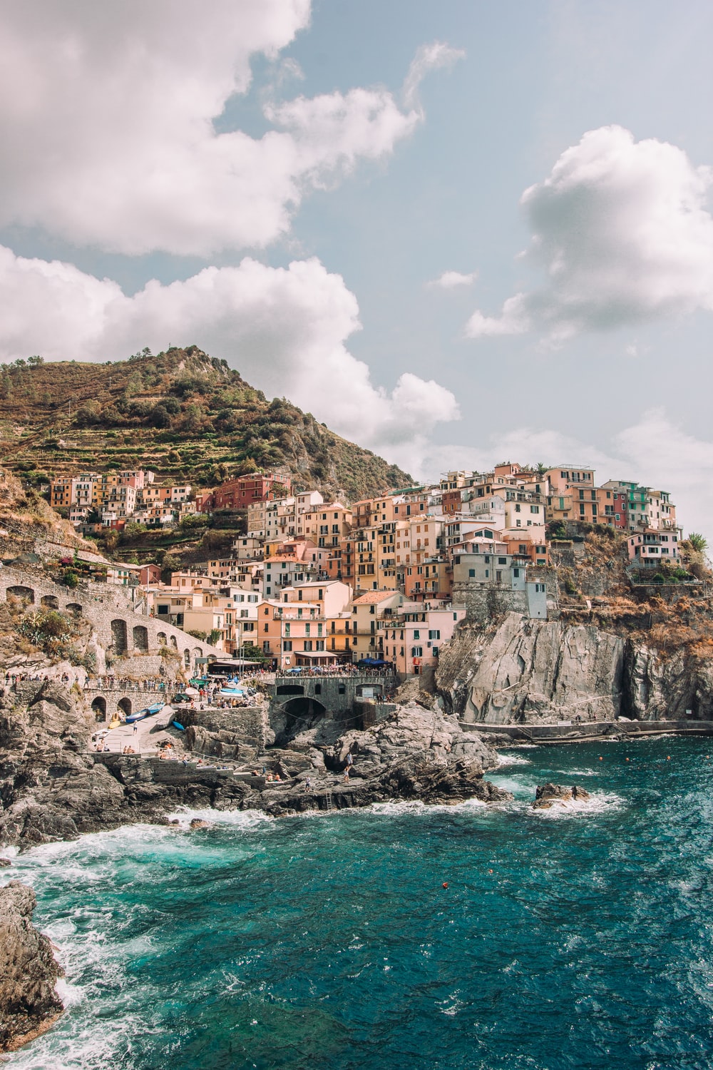 Cinque Terre Ligurian Sea Italy Wallpapers