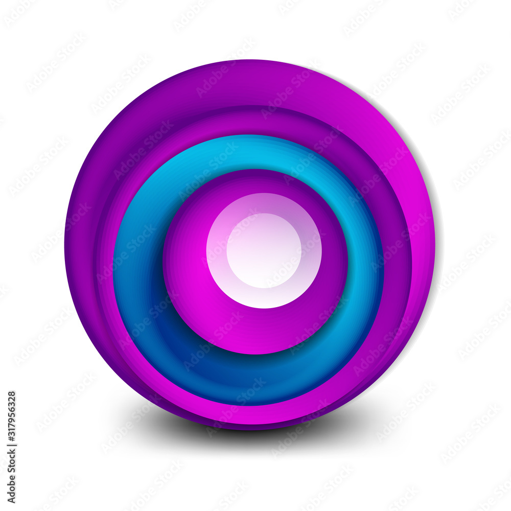 Circle Swirl Shapes Wallpapers