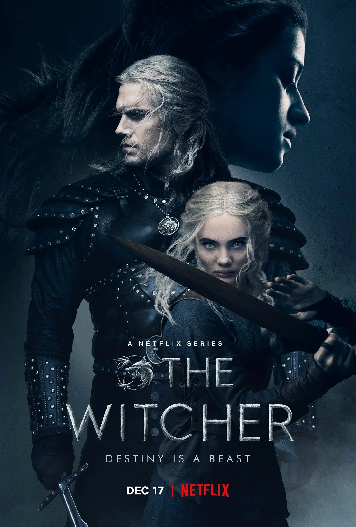 Ciri Netflix The Witcher Poster Wallpapers