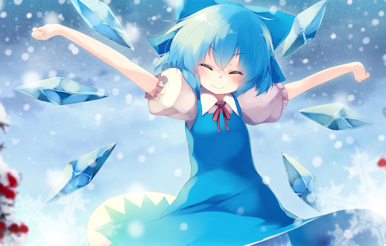 Cirno Anime Touhou Wallpapers