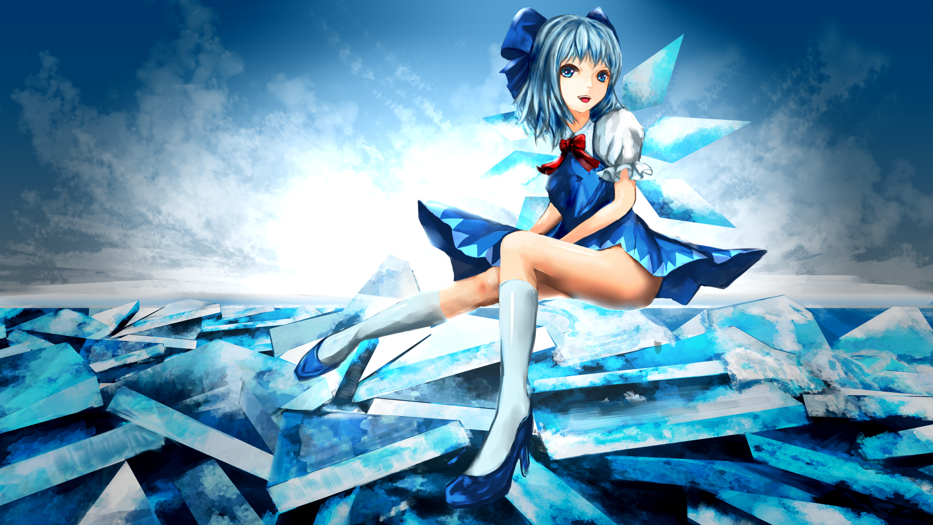 Cirno Anime Touhou Wallpapers