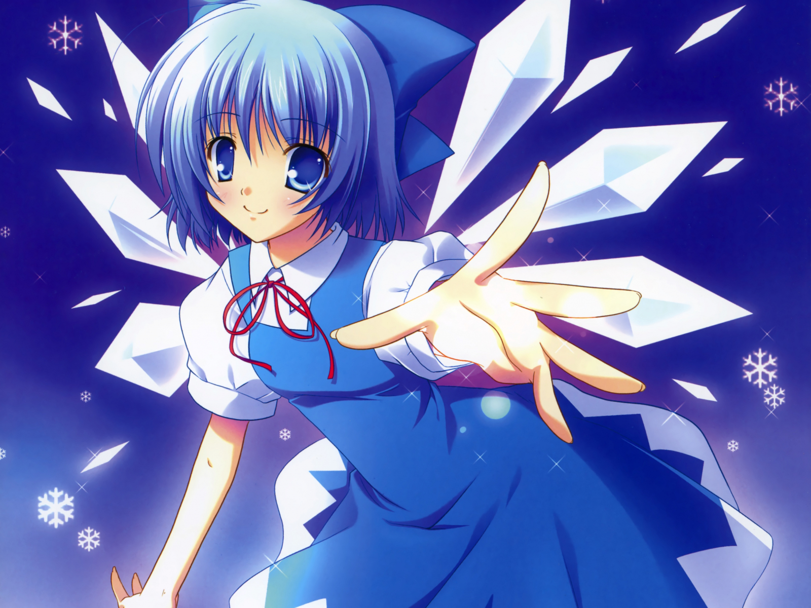 Cirno Anime Touhou Wallpapers