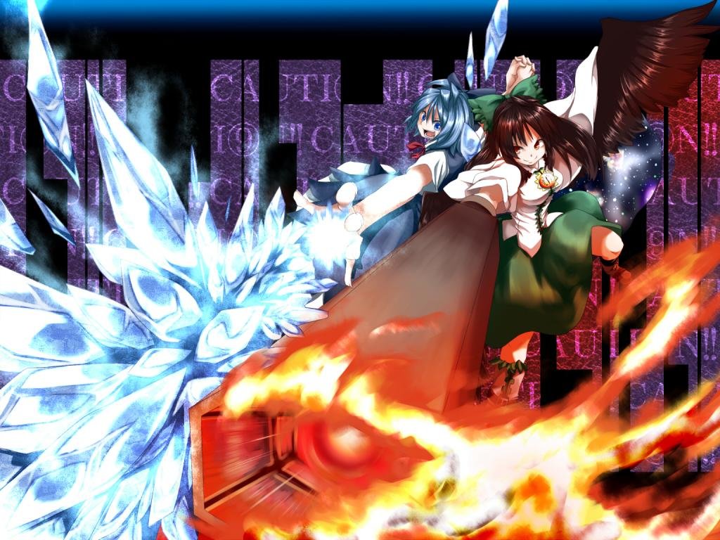 Cirno Anime Touhou Wallpapers