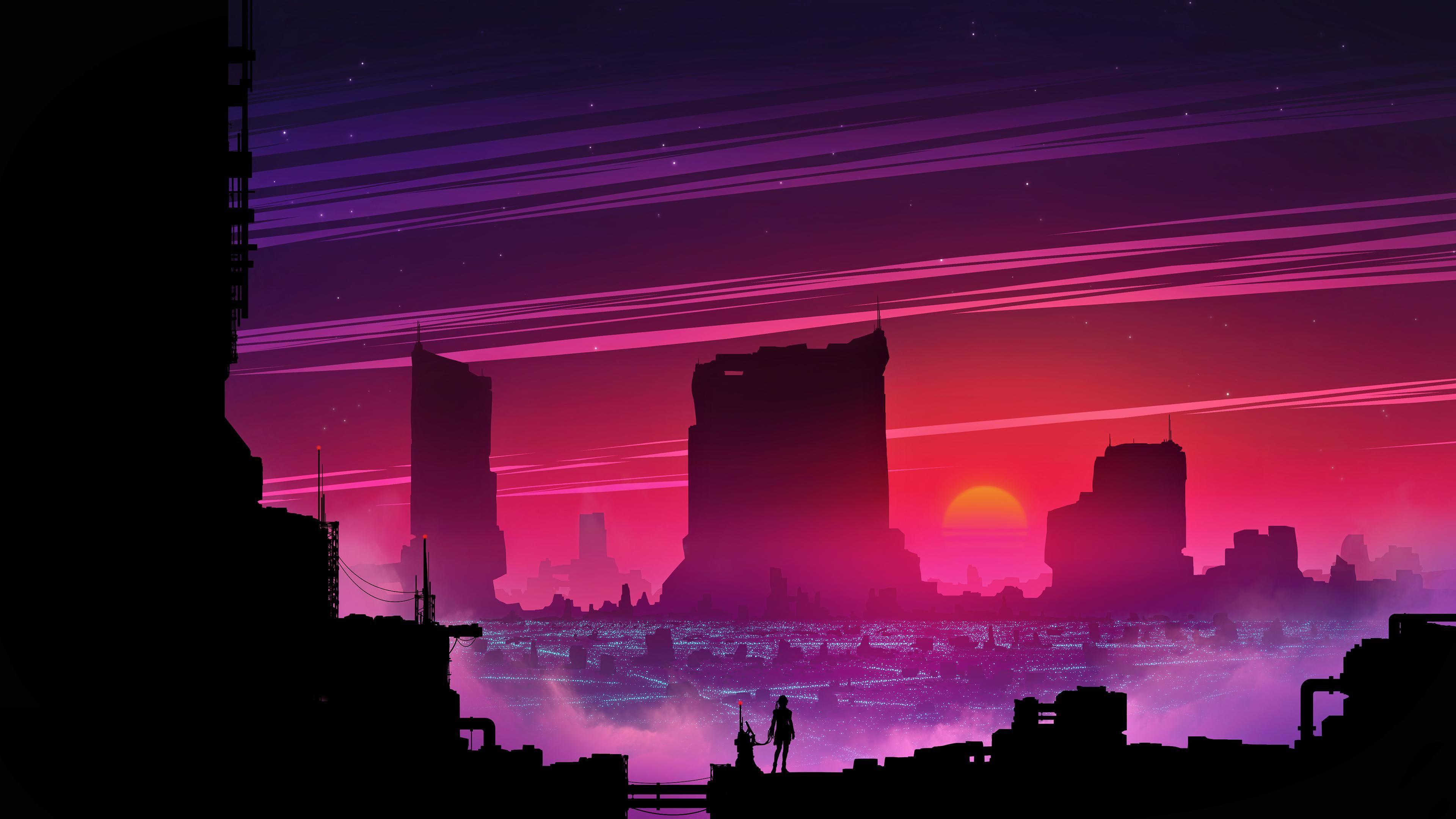 City Art 5K Wallpapers