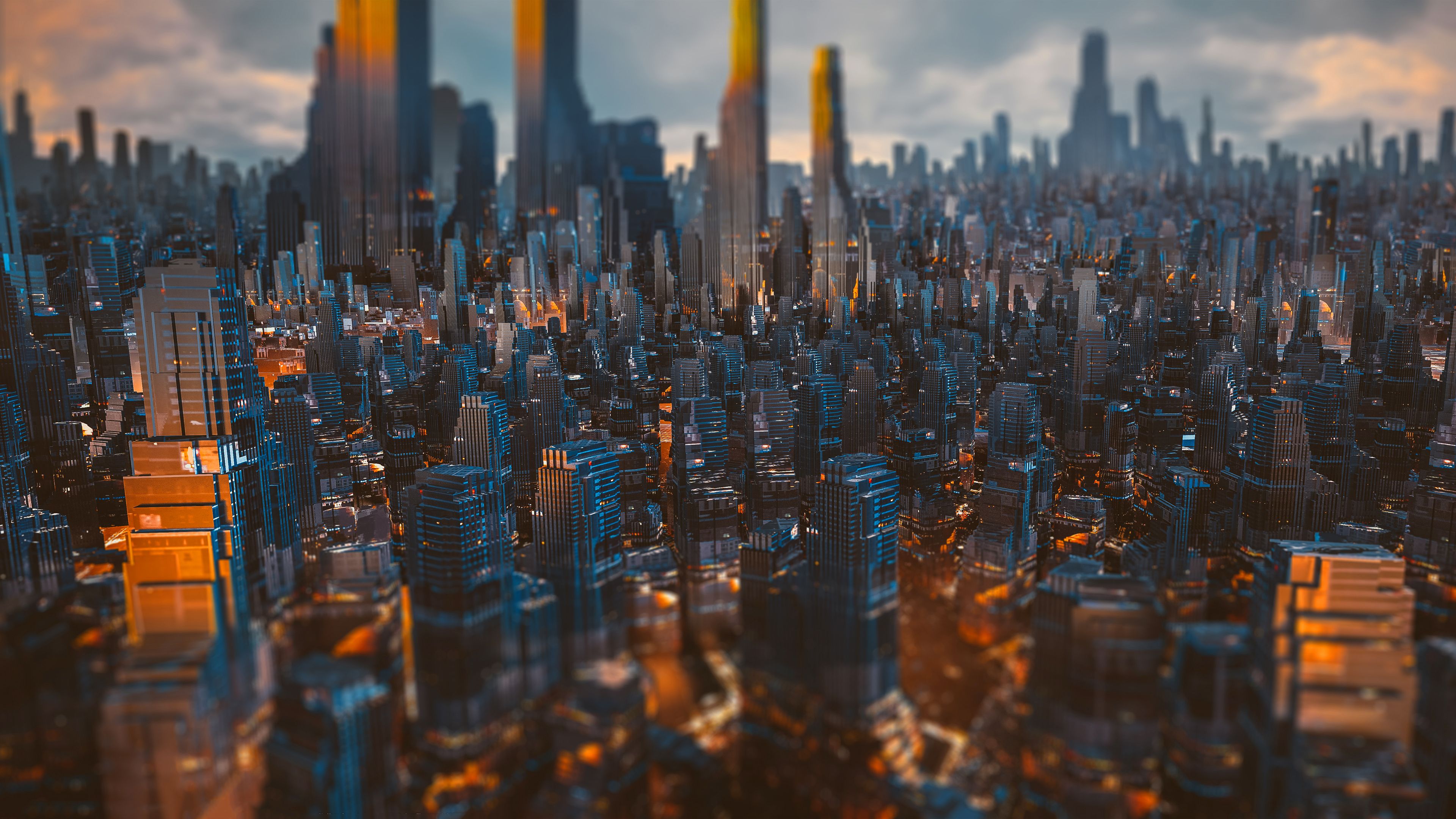 City Art 5K Wallpapers