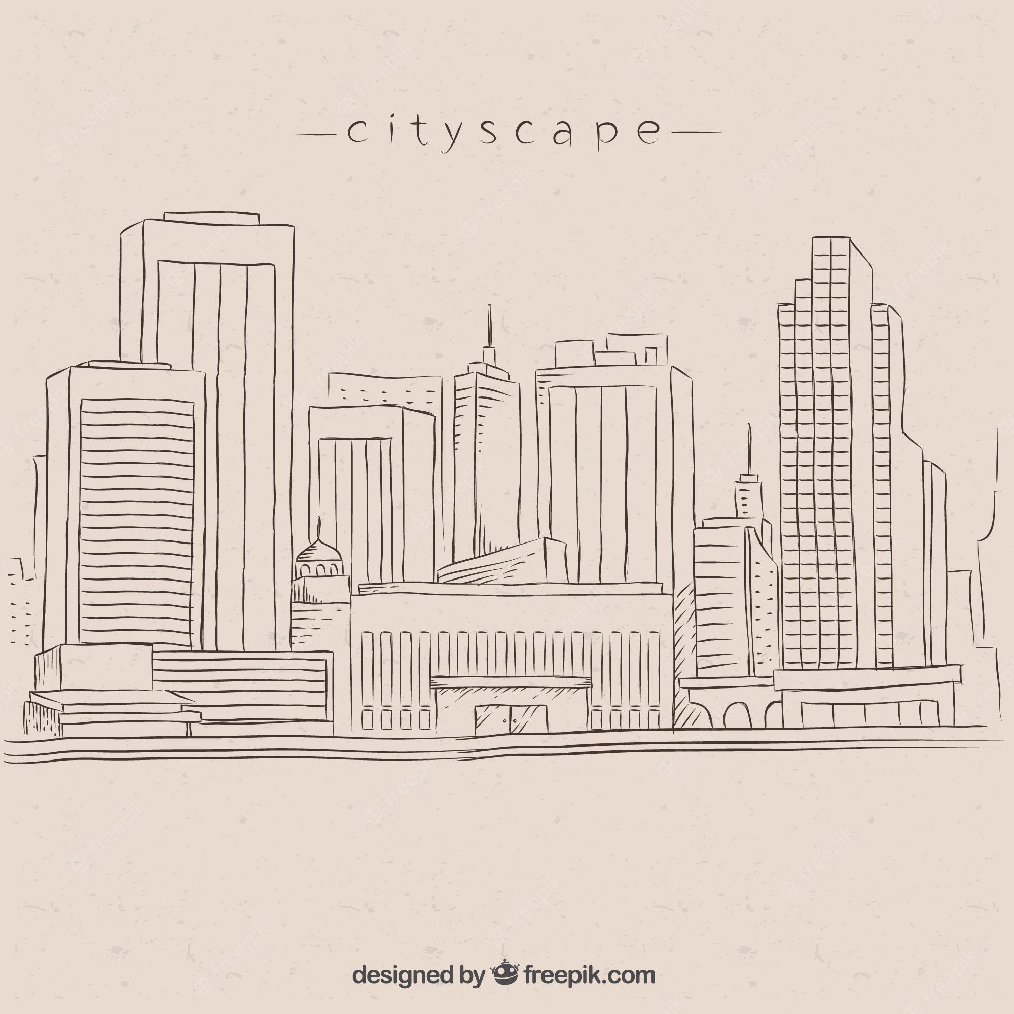 City Background Drawing