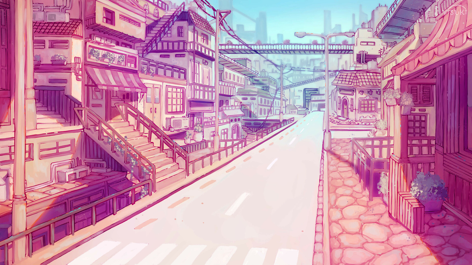 City Background Drawing