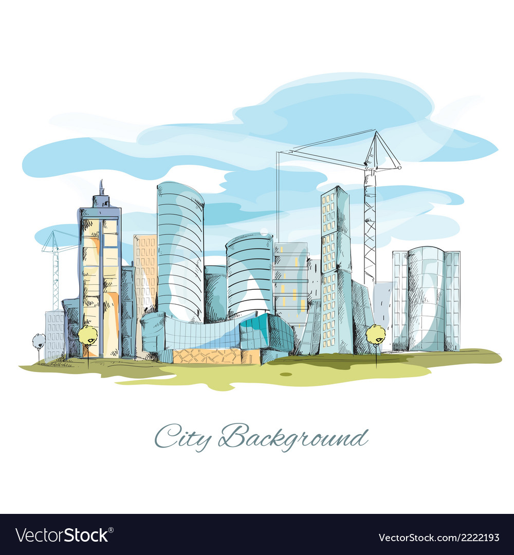 City Background Drawing