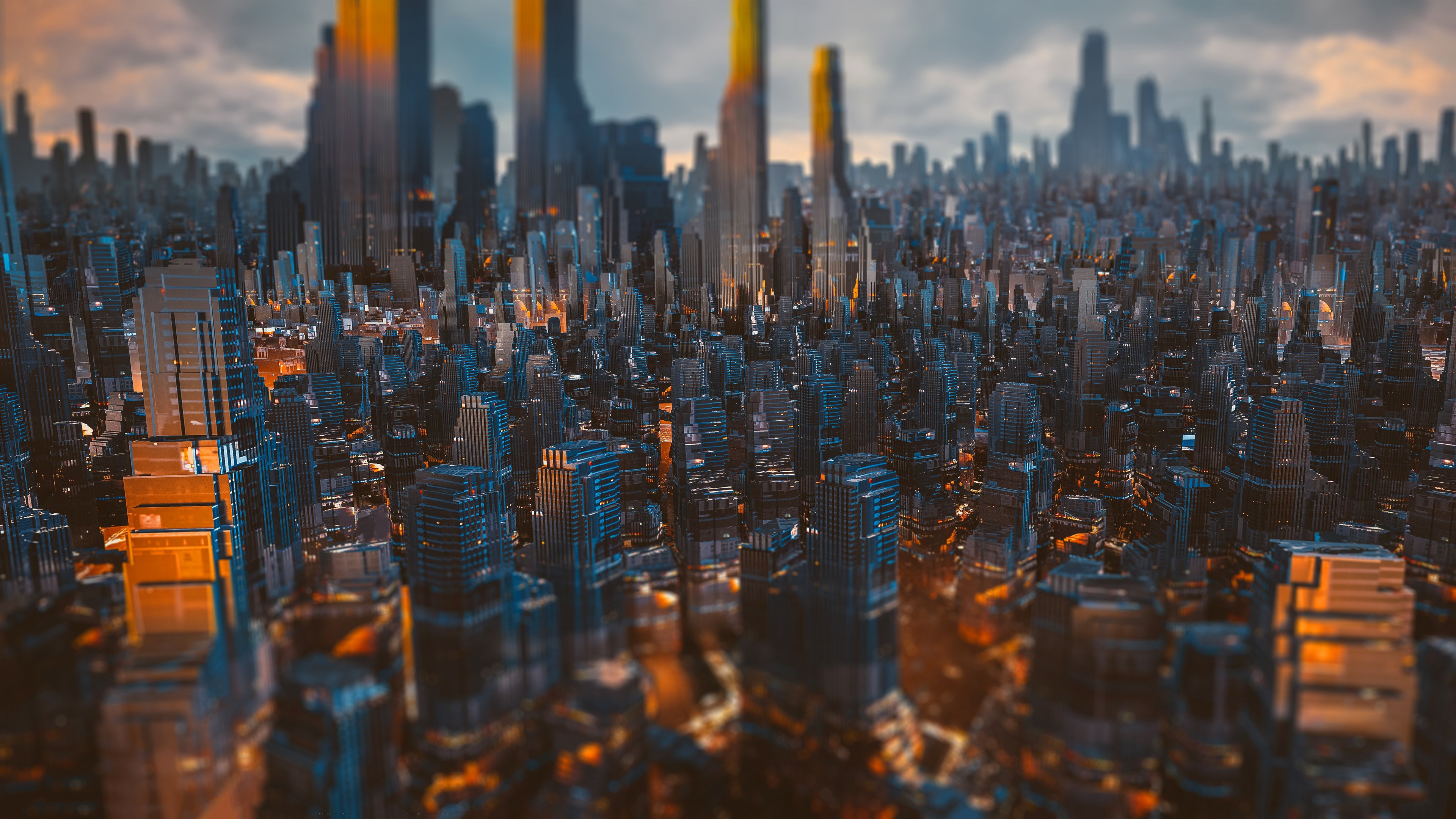 City Digital Art Wallpapers