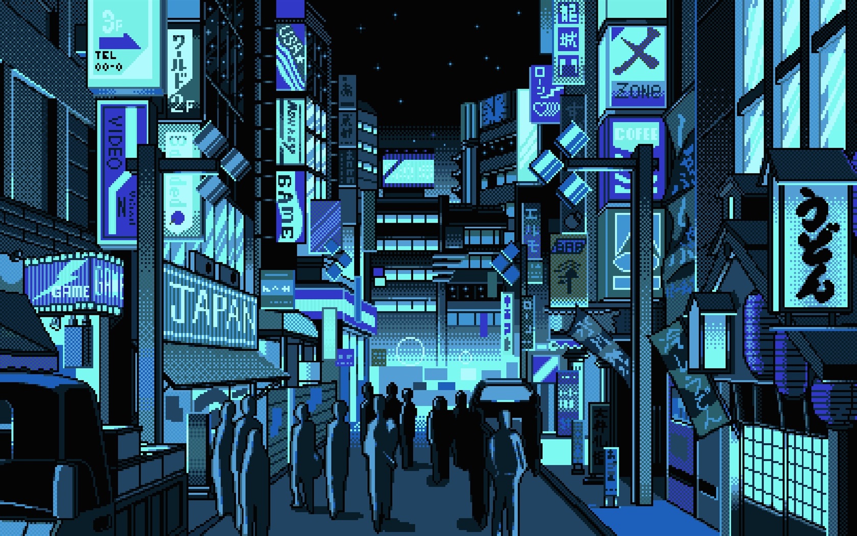 City Pixel Art Wallpapers