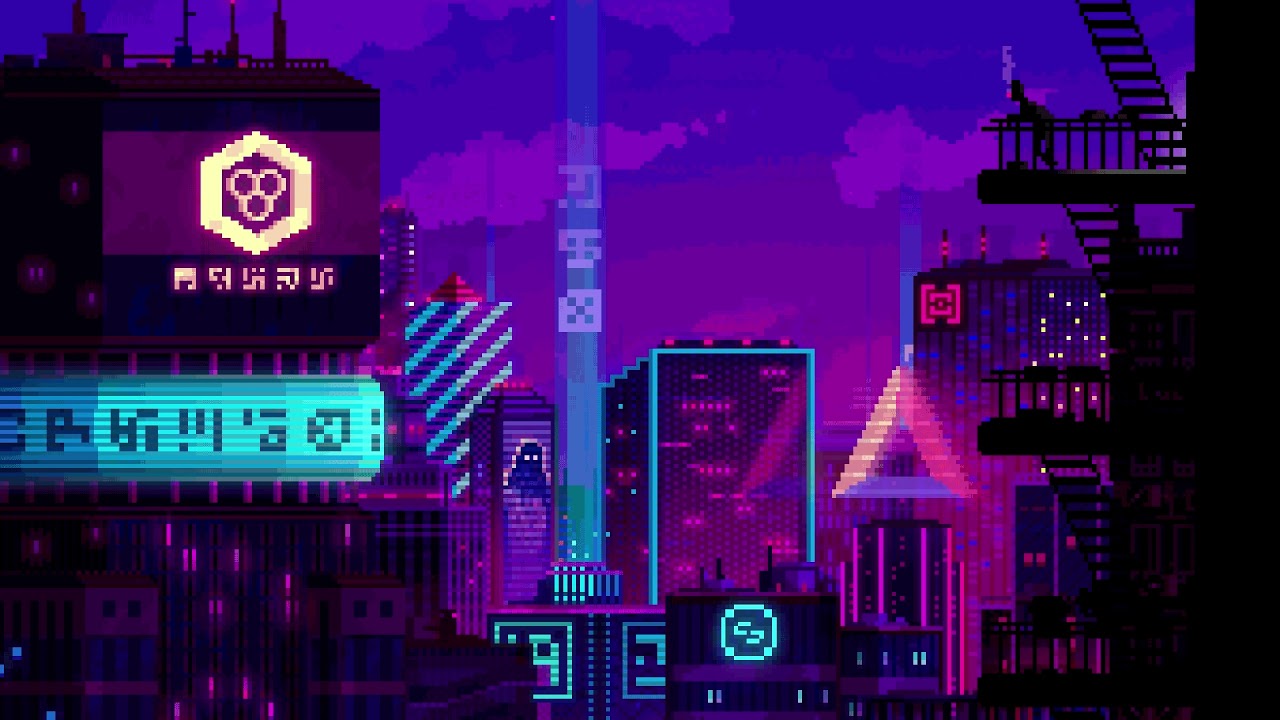 City Pixel Art Wallpapers