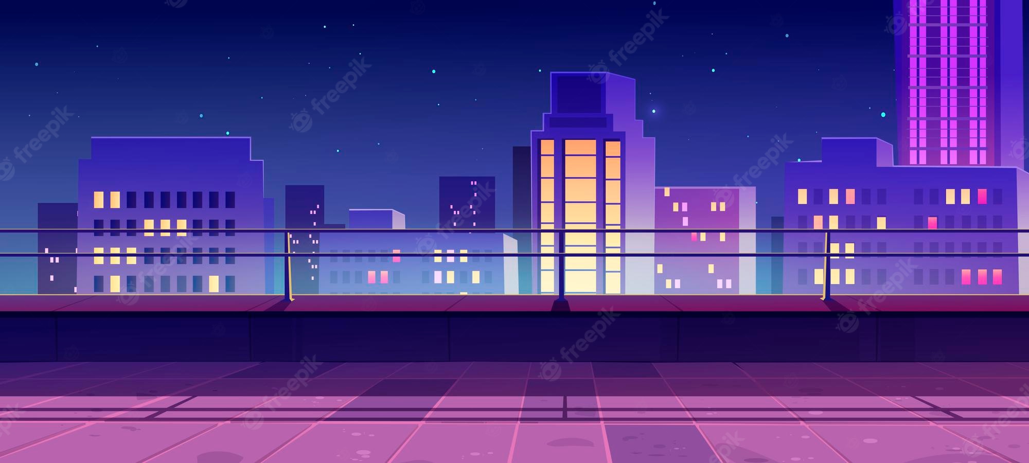 City Sky Background