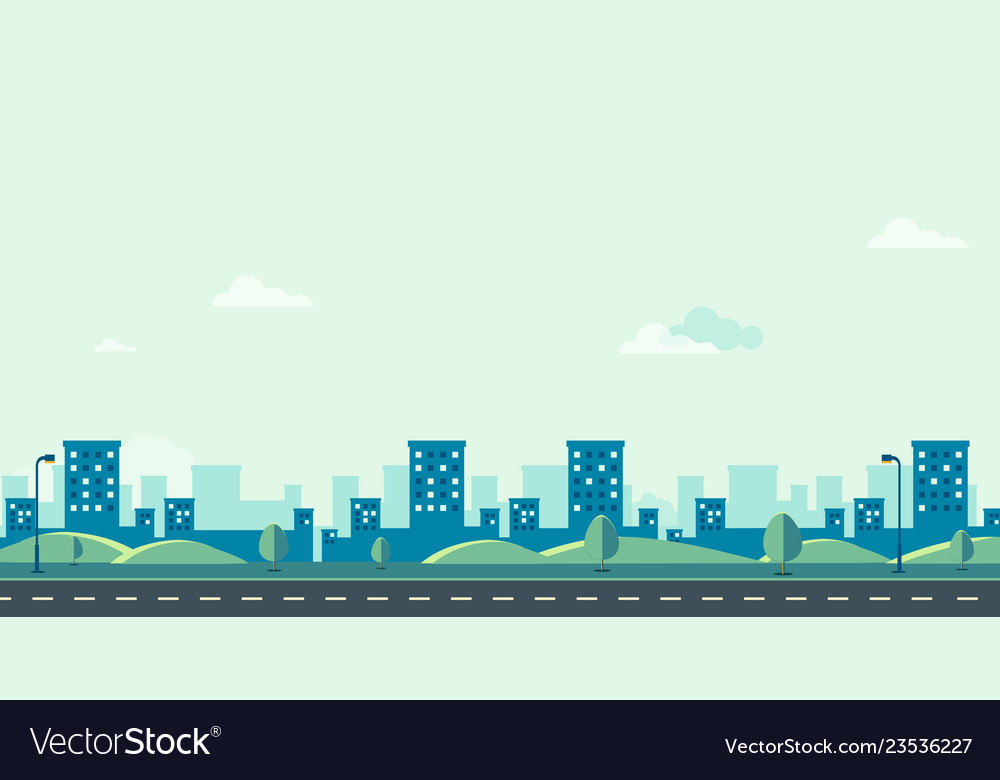 City Sky Background