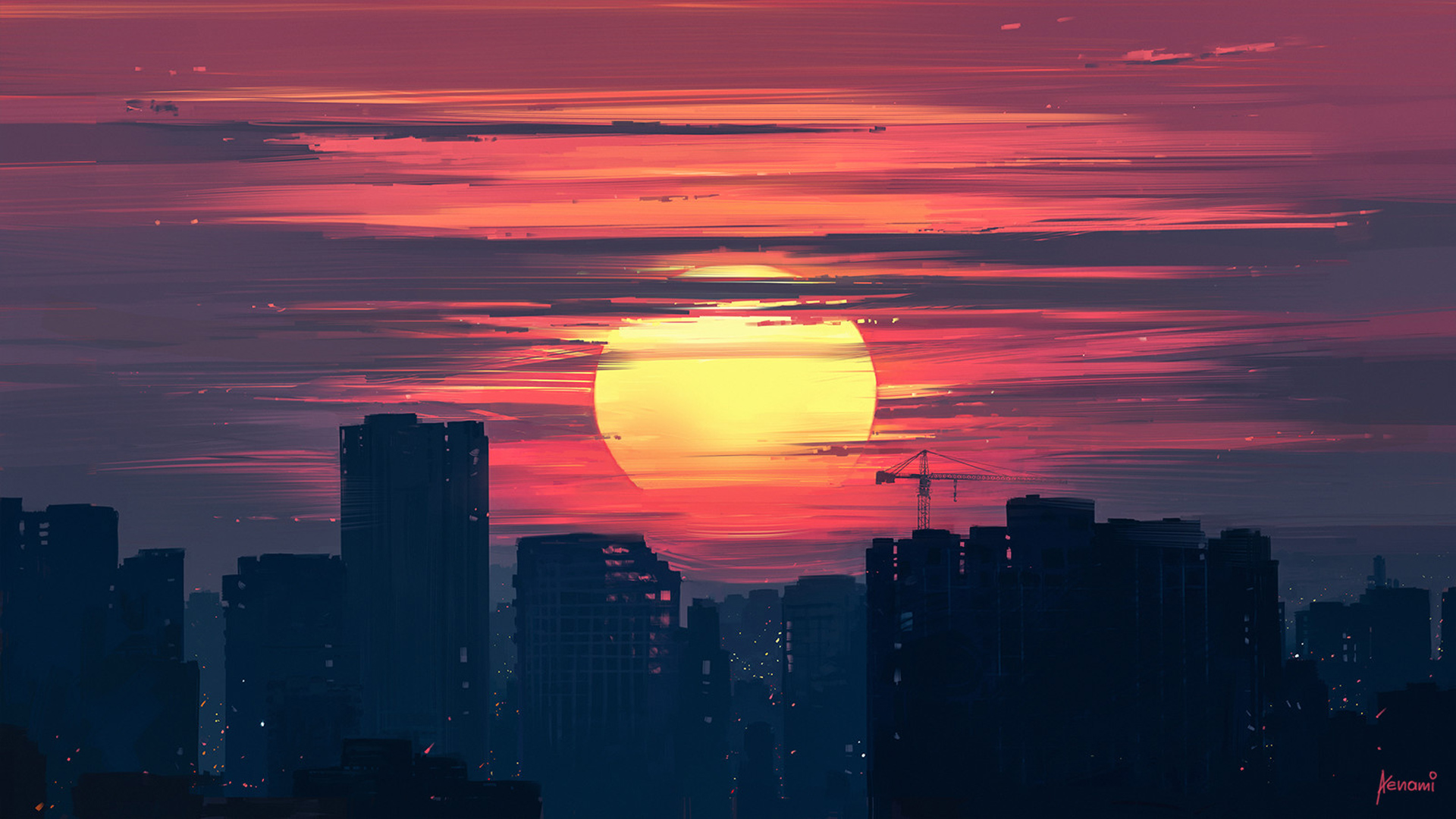 City Sunset Wallpapers