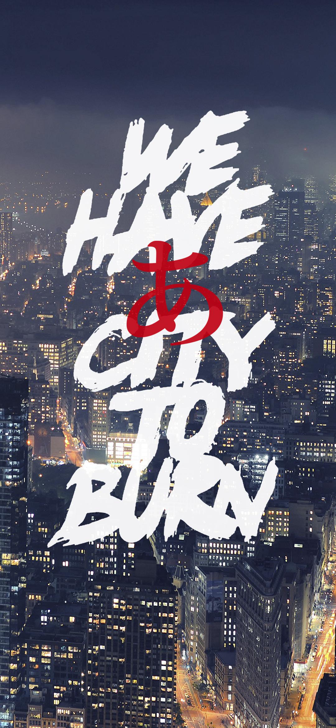 City To Burn Cyberpunk Wallpapers