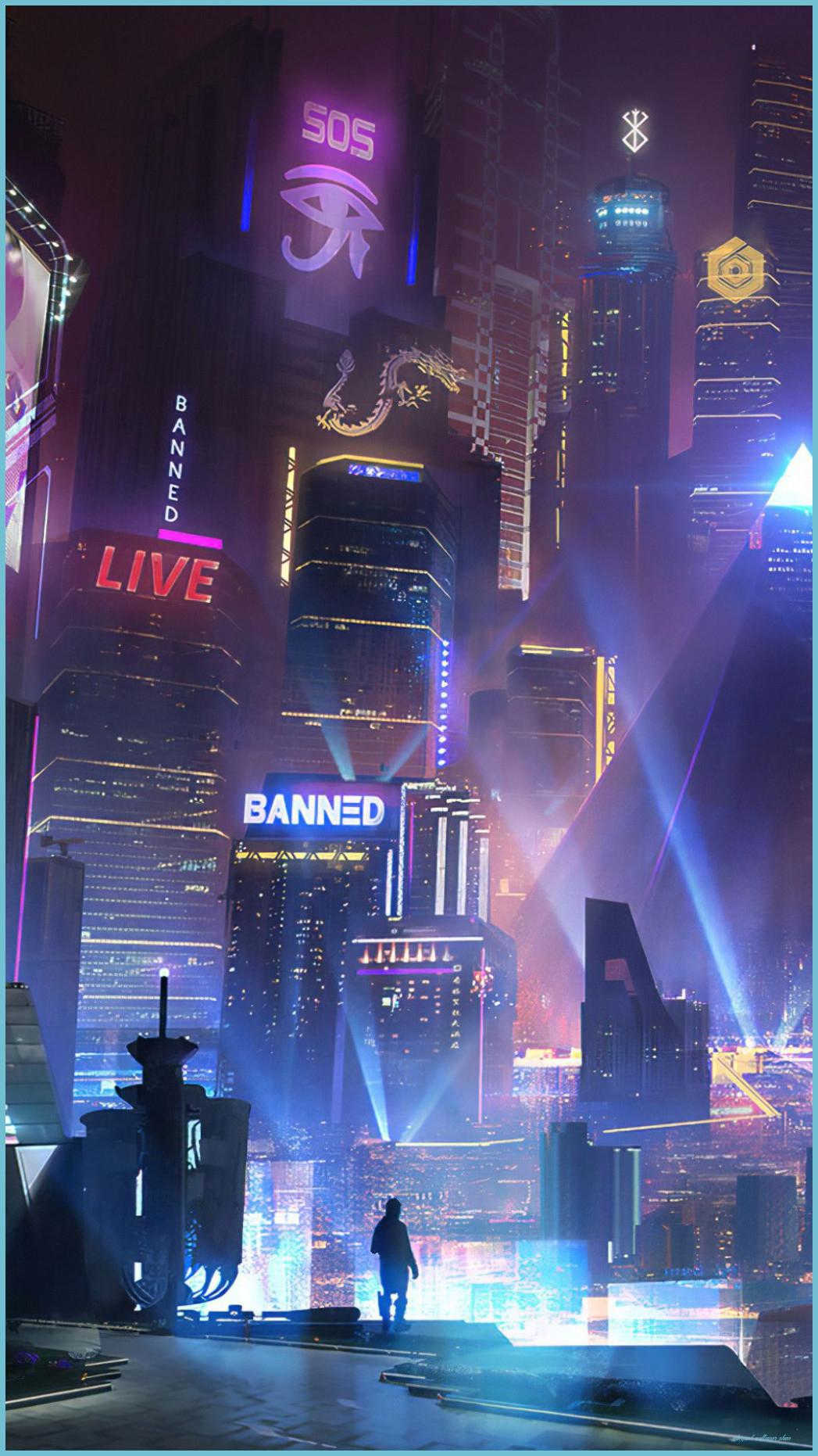 City To Burn Cyberpunk Wallpapers