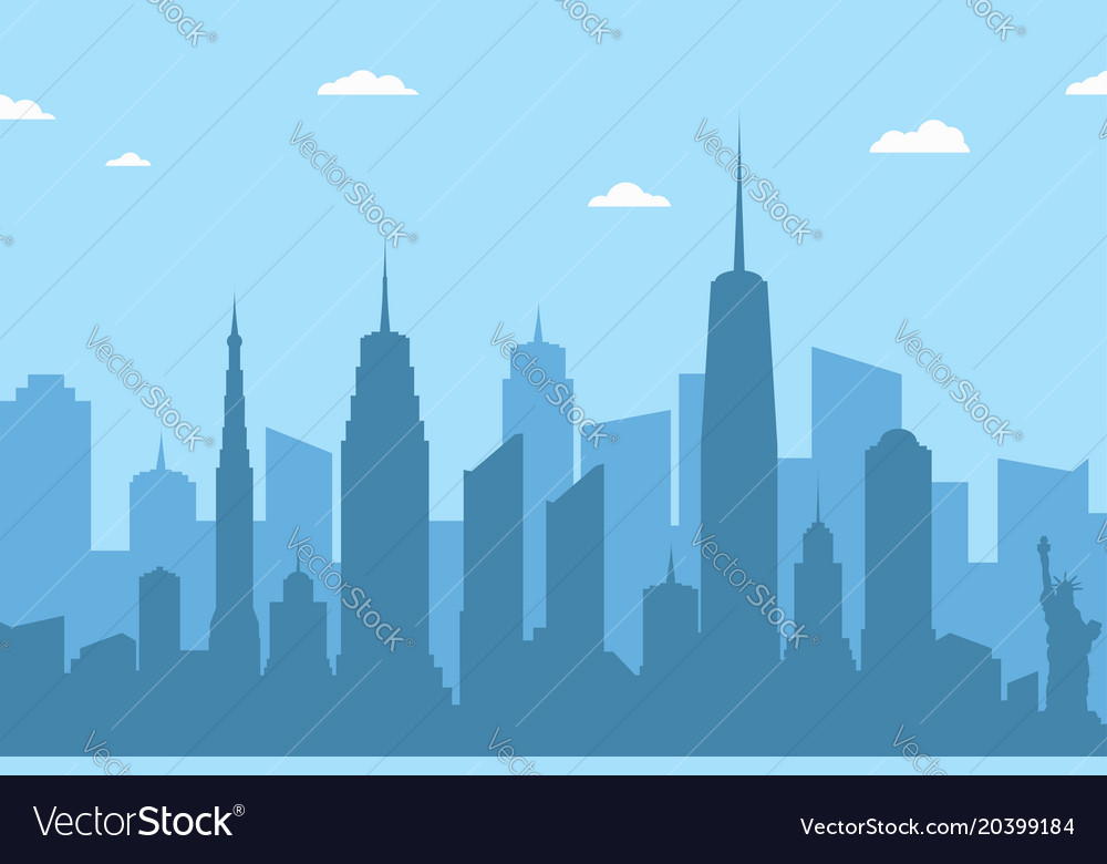 City Vector Background