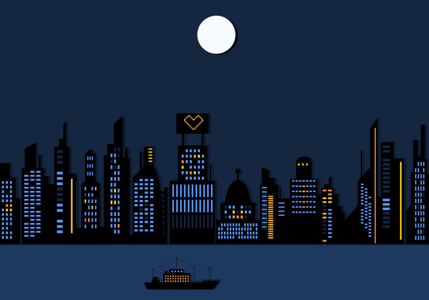 City Vector Background