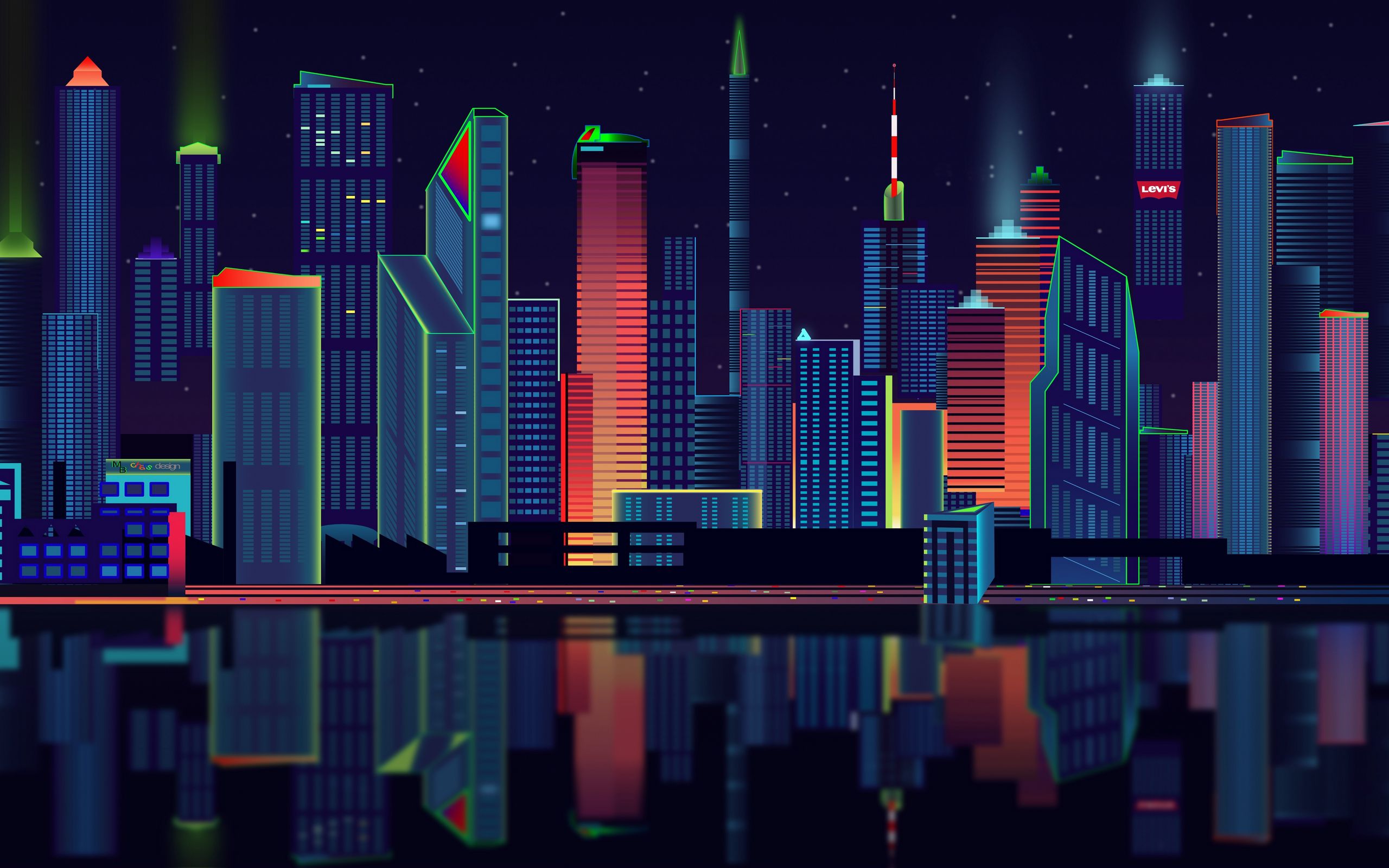 City Vector Background