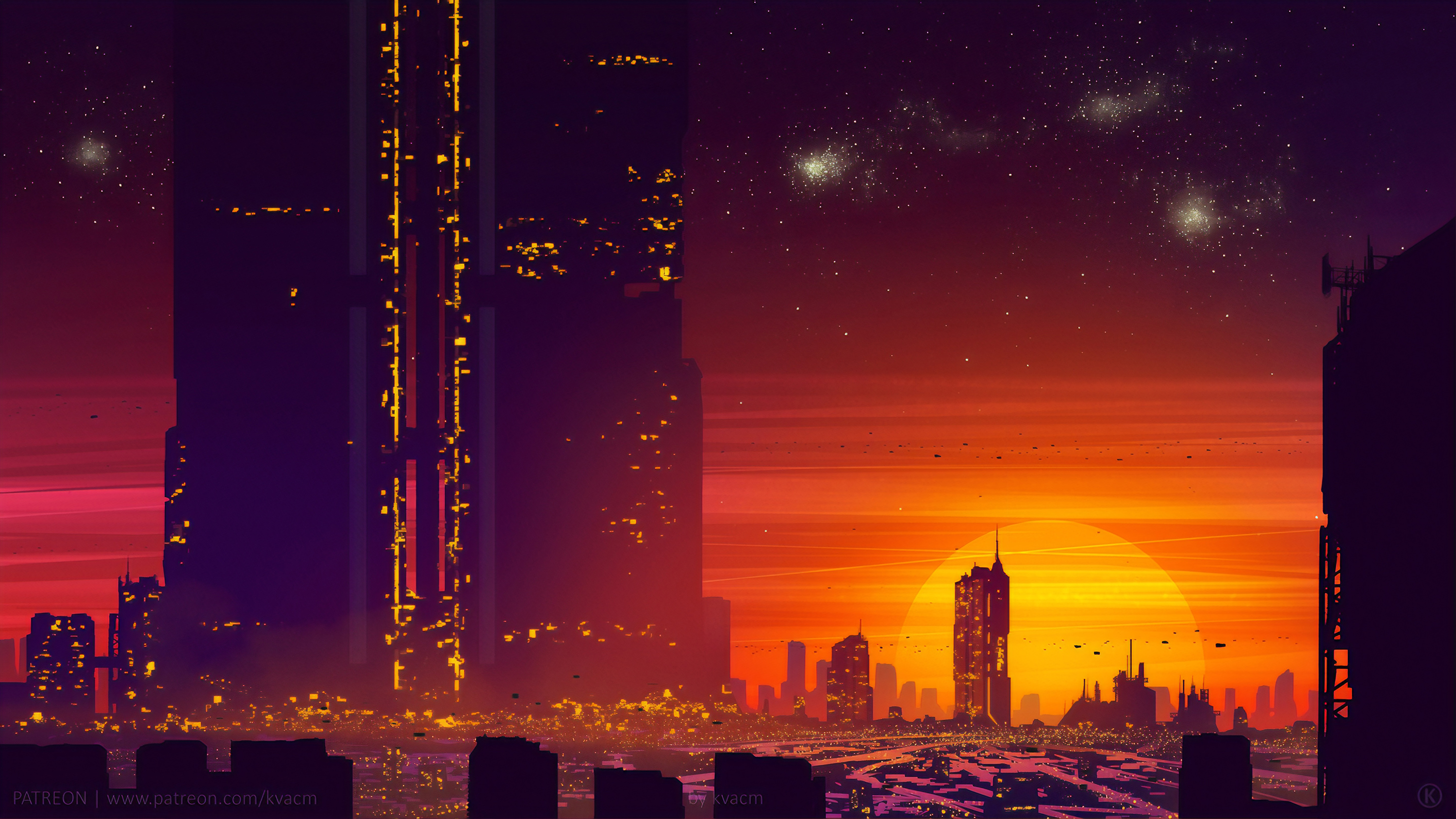 Cityscape Artwork Wallpapers