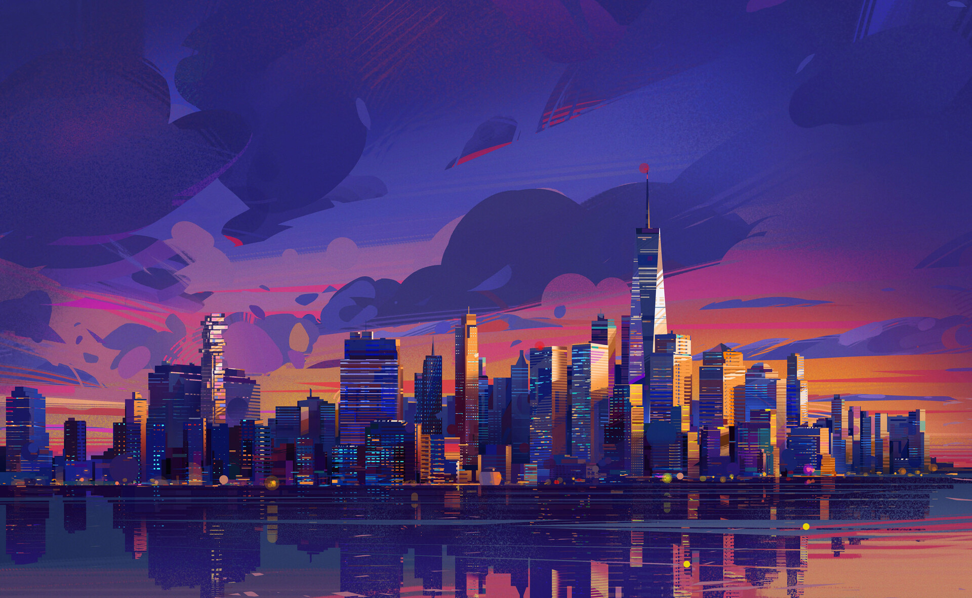 Cityscape Artwork Wallpapers